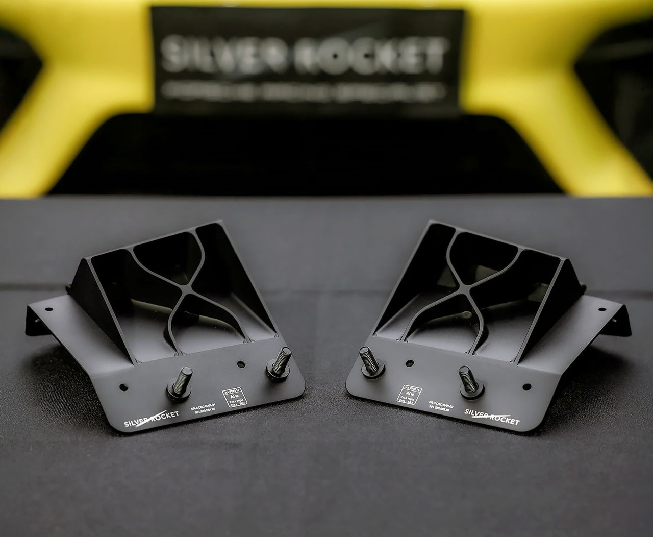 SilverRocket 718 Cayman Roll Cage Anchor Kit (7075-T6 Aluminum)