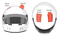 Thumbnail for Bell Forced Air Low Profile Nozzle & Cover Plate (HP6/GT6 Helmet)