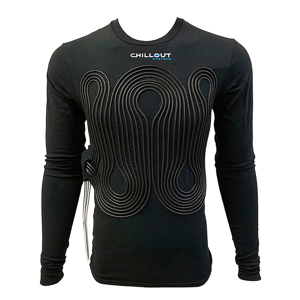 Chillout Products Pro Touring Sport SFI-rated black cooling shirt