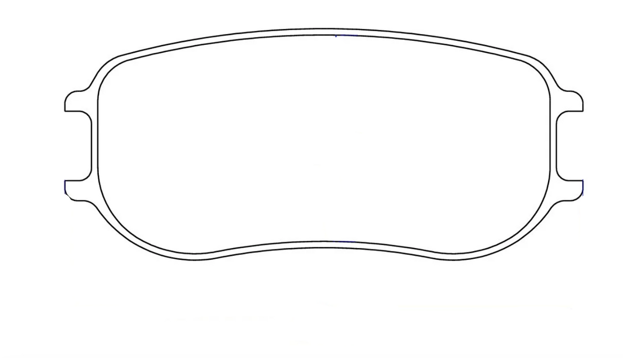 Cobalt Brake Pads RC58 Brake Pads (Rear)