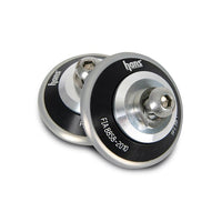 Thumbnail for Black anodized HANS post anchors with installation hardware included