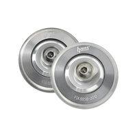 Thumbnail for Silver HANS post anchors with tether clips for head and neck restraint