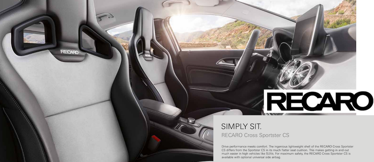 Recaro Cross Sportster CS Seats | One Pair