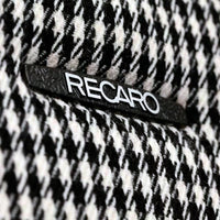 Thumbnail for Recaro_Classic_Pole_Position_Seat_ABE_Seat_Black-Leather_Pepita-Fabric-closeup-logo_Image