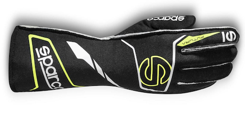 Sparco Futura Gloves Sparco Futura Gloves Black / Yellow image