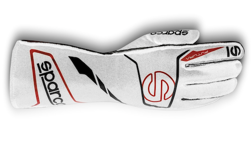 Sparco Futura Gloves Sparco Futura Gloves White / Black image