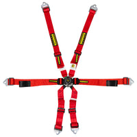 Thumbnail for Schroth Enduro SR 94510-2 Six Point Racing harness Red Image