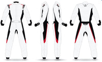 Thumbnail for Sparco-Eagle-LTD-Race-Suit-White-Summary-Image