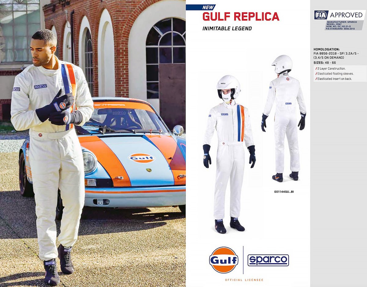 Sparco Gulf Racing Driver Suit