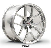 Thumbnail for Forgeline VX1R Motorsport Series racing wheel in Polished Silver strong light fast!
