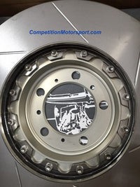 Thumbnail for A1-134 Girodisc Non-Floating 2pc Front Brake Rotors (350mm) - Competition Motorsport