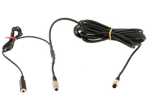 AiM SmartyCam 7-Pin to 5-Pin CAN Cable with Microphone Jack, 4M - Competition Motorsport
