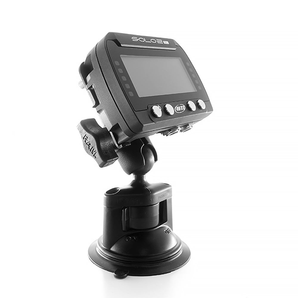 AiM Sports Solo2/Solo2 DL Windshield Suction Mount