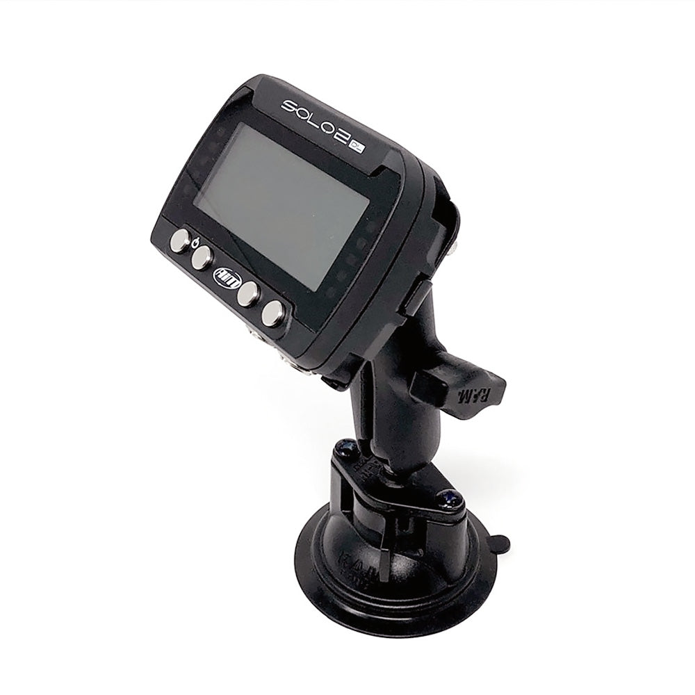 AiM Sports Solo2/Solo2 DL Windshield Suction Mount