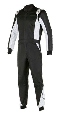 Thumbnail for Alpinestars Atom Race Suit Black / White Front Image