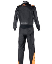 Thumbnail for Alpinestars Atom Graphic Fire Suit Bootcut Black / orange Back Image