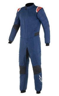 Thumbnail for Alpinestars Hypertech v2 Race Suit - Competition Motorsport Blue Front Image