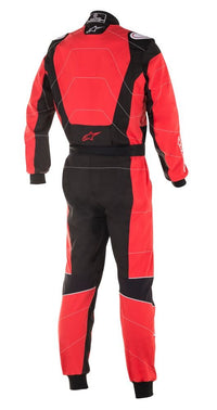 Thumbnail for Alpinestars KMX-3 v2 Kart Racing Suit Red / Black Rear Image
