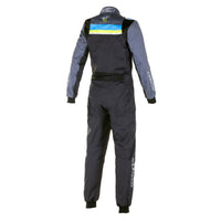 Thumbnail for Alpinestars KMX-9 v2 Graphic 4 Kart Racing Suit - Competition MotorsportAlpinestars KMX-9 v2 Graphic 4 Kart Racing Suit Back Image