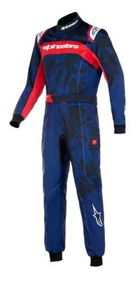 Thumbnail for Alpinestars KMX-9 v2 Graphic 5 Kart Racing Suit Karting Suit Blue Image