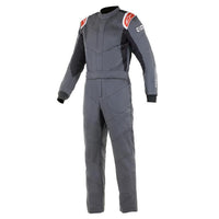 Thumbnail for Alpinestars Knoxville v2 Fire Suit Gray / Red Front Image