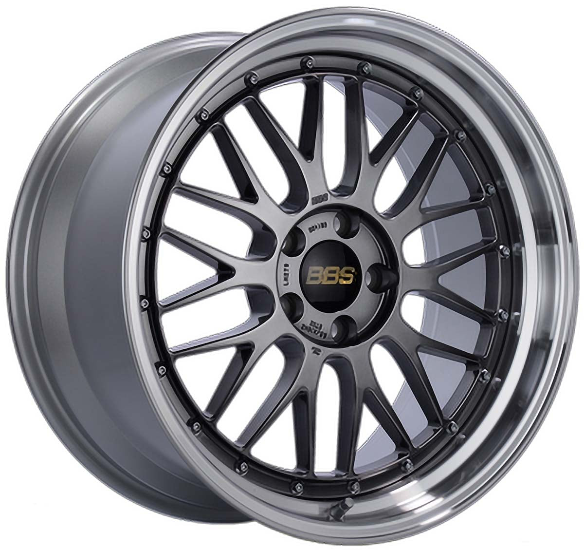 BBS LM Performance Mesh Design Forged Wheel Side Profile