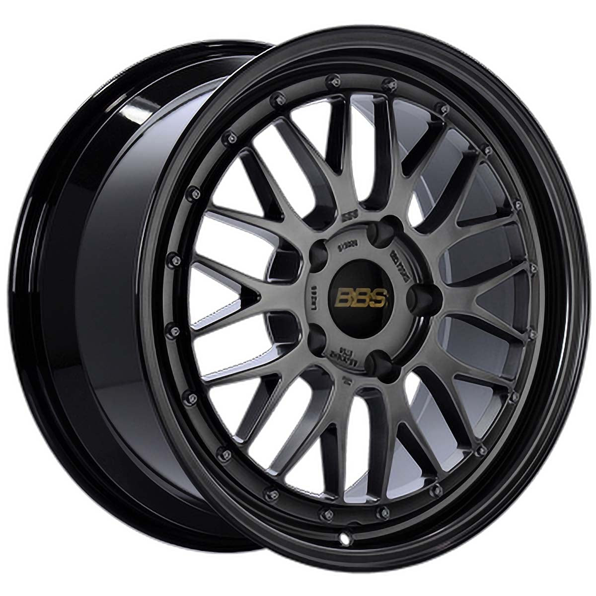 BBS LM Two-Piece Forged Wheel in Black Finish