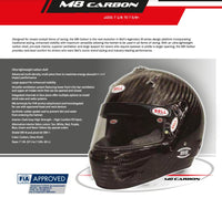 Thumbnail for Bell M.8 Carbon Fiber Helmet SA2025 - Competition Motorsport