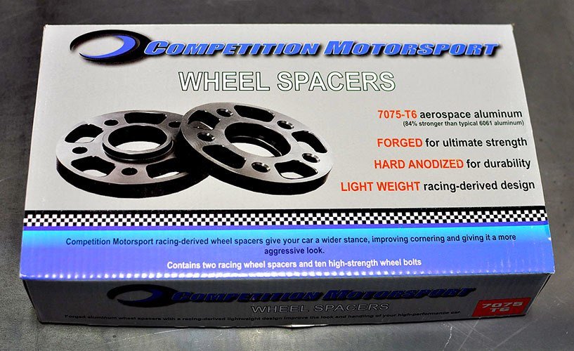 BMW 7075-T6 Racing Wheel Spacers - Competition Motorsport
