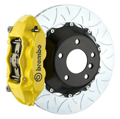 Brembo Brakes Rear 380x28 Iron Rotors + Four Piston GT-M Calipers - Competition Motorsport
