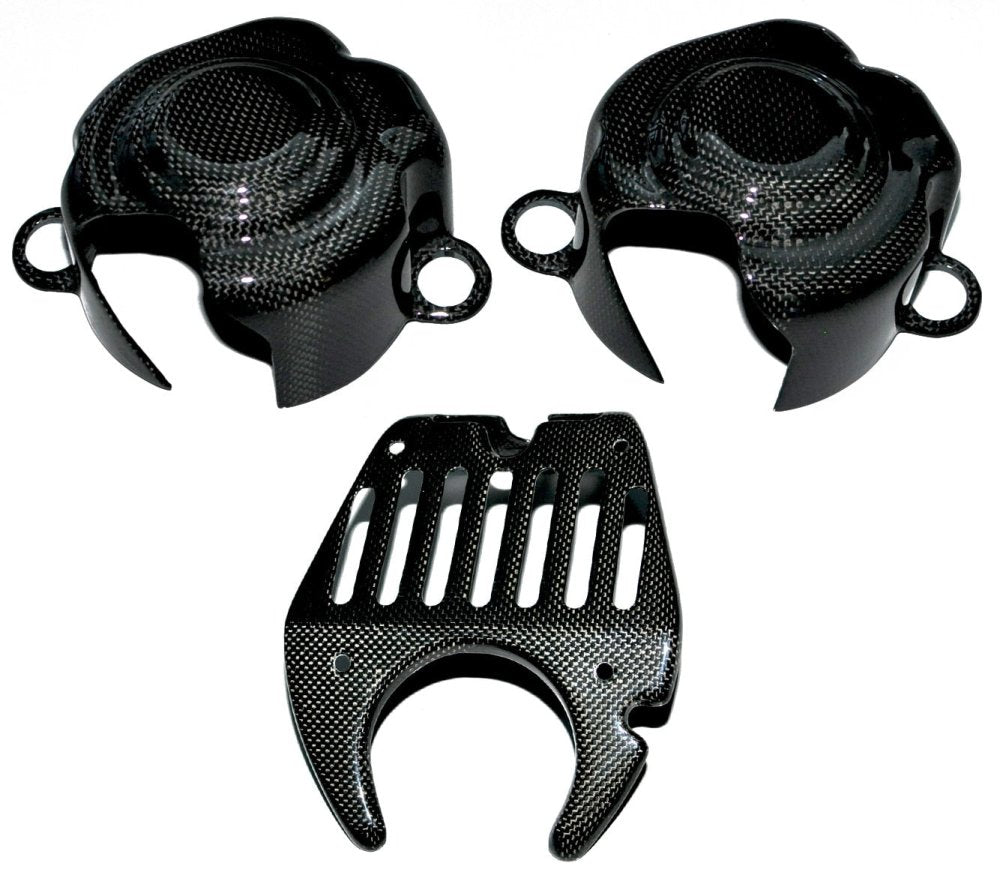 C3 Carbon Ferrari 458 Carbon Fiber Engine Trim - Competition Motorsport