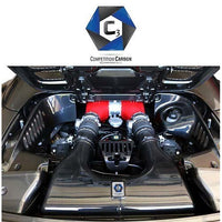 Thumbnail for C3 Carbon Ferrari 458 Spider Engine Bay Trim Panels - Competition Motorsport
