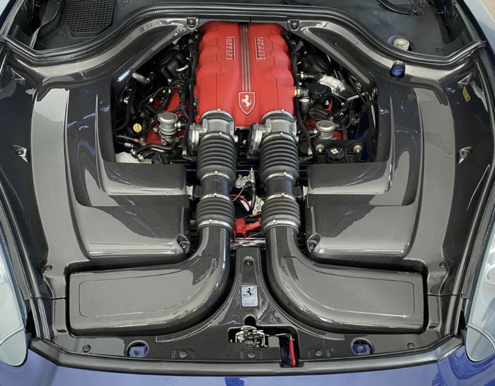 C3 Carbon Ferrari California Carbon Fiber Airbox Cover - Competition Motorsport
