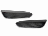 Thumbnail for C3 Carbon Porsche GT3 RS Carbon Fiber Rear Wing End Plates - Competition Motorsport