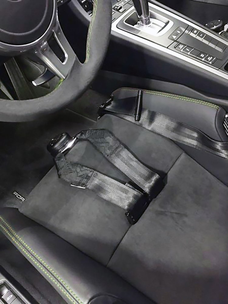 CMS Performance Sub Strap Mount for Porsche Carbon Bucket Seat - Competition Motorsports