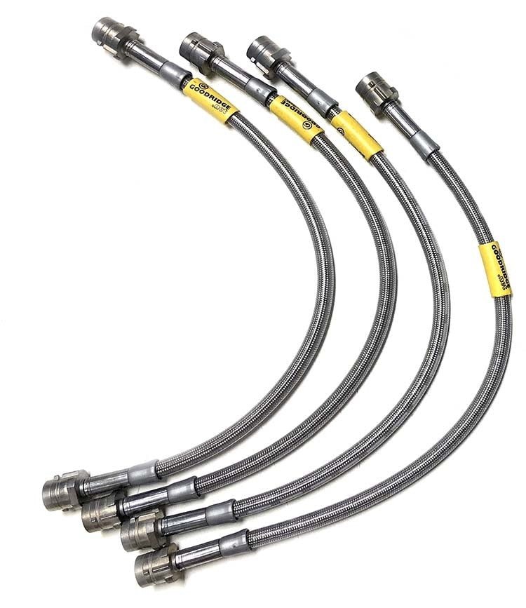 Goodridge G-Stop Stainless Brake Lines C6 Corvette Z06-ZR1-GS (2006-13) - Competition Motorsport