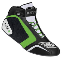Thumbnail for omp-ks-1-kart-racing-shoe-black/Green_Image