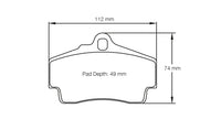 Thumbnail for Pagid Racing Brake Pads No. 2406 - Competition Motorsport