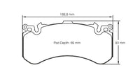 Thumbnail for Pagid Racing Brake Pads No. 4937 - Competition Motorsport