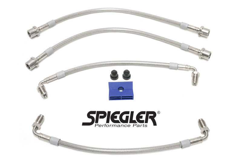 Spiegler Stainless Brake Lines - Rear Porsche (4 Line)
