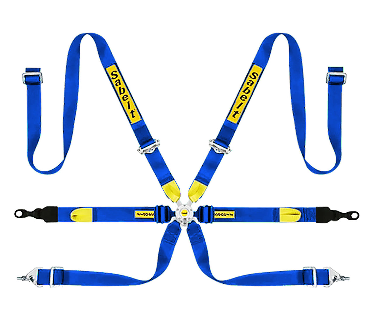 Sabelt Silver Series Enduro 6 Point Racing Harness | Porsche GT2/GT3/GT4