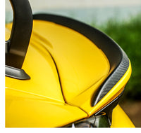 Thumbnail for SilverRocket Dry Carbon Fiber Rear Ducktail Gurney Flap | Porsche GT4 RS