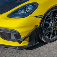 Thumbnail for SilverRocket Dry Carbon Fiber Pro Dive Planes | Porsche 718 GT4 RS