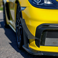 Thumbnail for SilverRocket Dry Carbon Fiber Pro Dive Planes | Porsche 718 GT4 RS