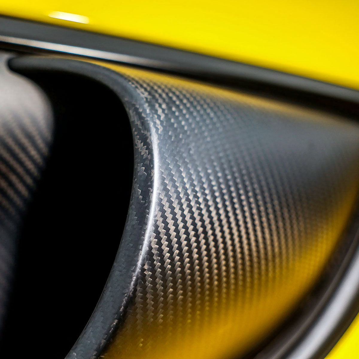 SilverRocket Dry Carbon Fiber High-Flow Intake Scoops Porsche 718 GT4/RS/Clubsport
