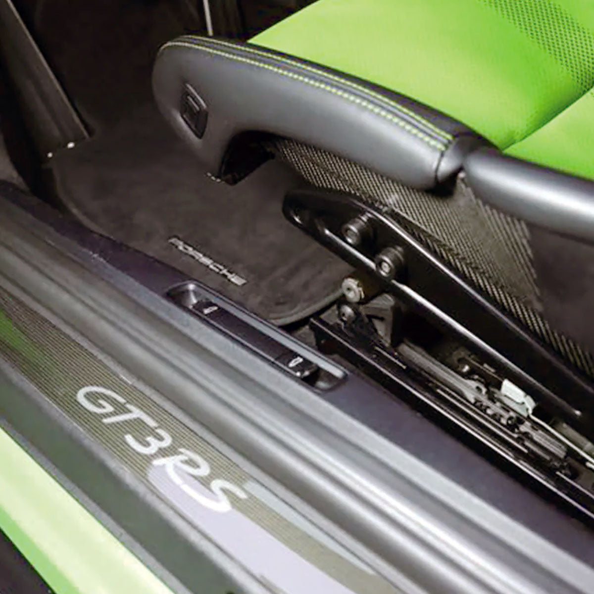 SilverRocket Porsche LWB Seat Angle Adjuster (TC4 Titanium)