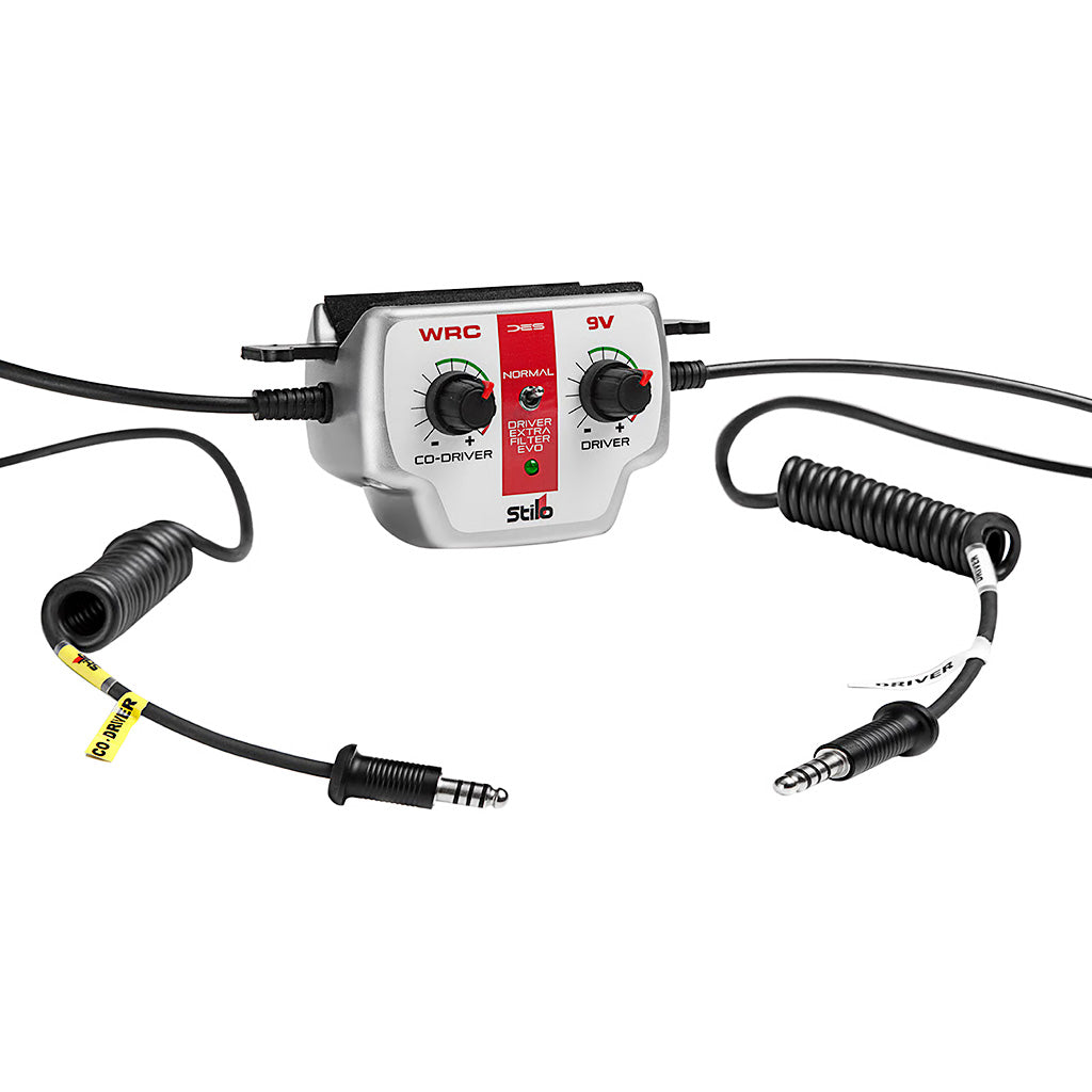Stilo WRC Intercom Systems | Driver & Co-Driver Connectors