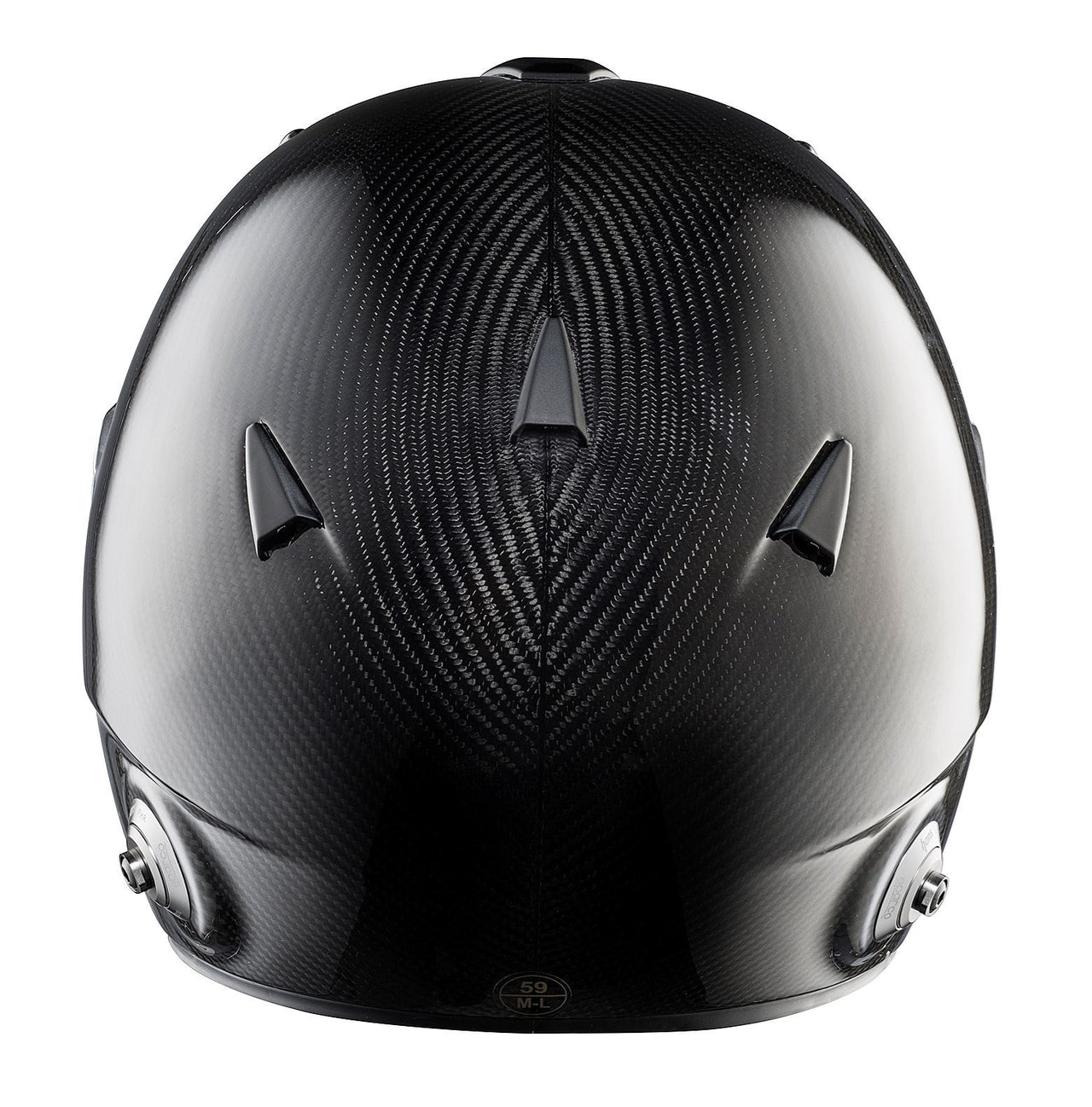 Sparco Sky RF-7W Carbon Fiber Helmet BACK IMAGE