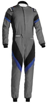 Thumbnail for Sparco Victory 2023 Race Suit FIA 8856-2018 Grey / Blue Image