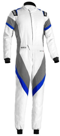 Thumbnail for Sparco Victory 2023 Race Suit FIA 8856-2018 White / Grey Image